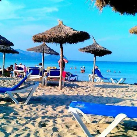 Apartamento Primera Linea Del Mar Picafort